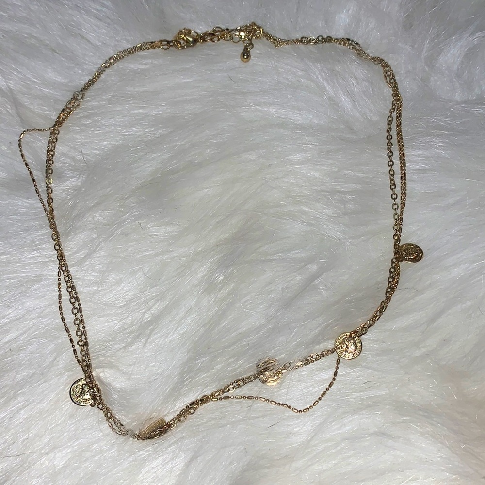 Aztec design necklace